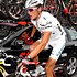 Andy Schleck in the white jersey of best young riders during stage 14 of theGiro d'Italia 2007